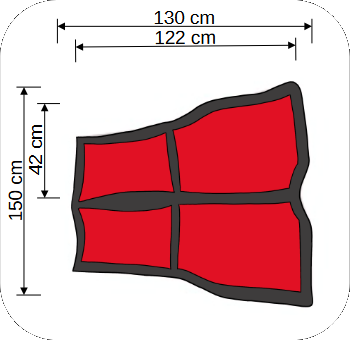 LuxMy Set - Sorglos (Decke / Gamaschen Set HOCH)