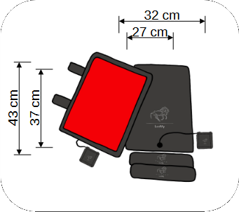 LuxMy Set - Sorglos (Decke / Gamaschen Set HOCH)