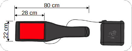 Mietprodukt LuxMy S-Pad (Gamasche TIEF)