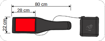 Mietprodukt LuxMy S-Pad (Gamasche TIEF)